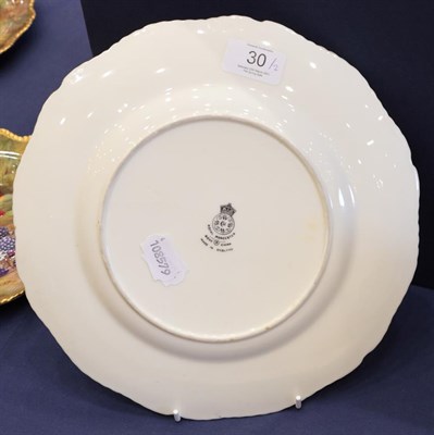 Lot 30 - A Pair of Royal Worcester Porcelain Plates, by Harry Ayrton, 1959, painted with still lives of...