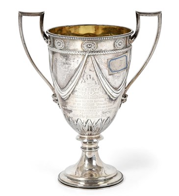 Lot 136 - ~ A Victorian Silver Cup, by Frederick Elkington, London, 1874, in the Neo-classical style,...