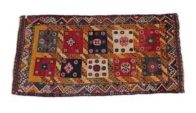 Lot 342 - Unusual Kashgai Rug South West Iran, early 20th century The polychrome compartmentalised field...