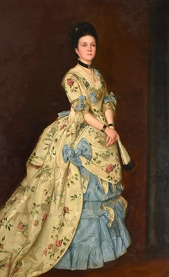 Lot 364 - ~ Circle of Valentine Cameron Prinsep (1838-1904)  Portrait of Eleanor ( 1844 - 1927) nee Stone and