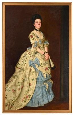 Lot 364 - ~ Circle of Valentine Cameron Prinsep (1838-1904)  Portrait of Eleanor ( 1844 - 1927) nee Stone and