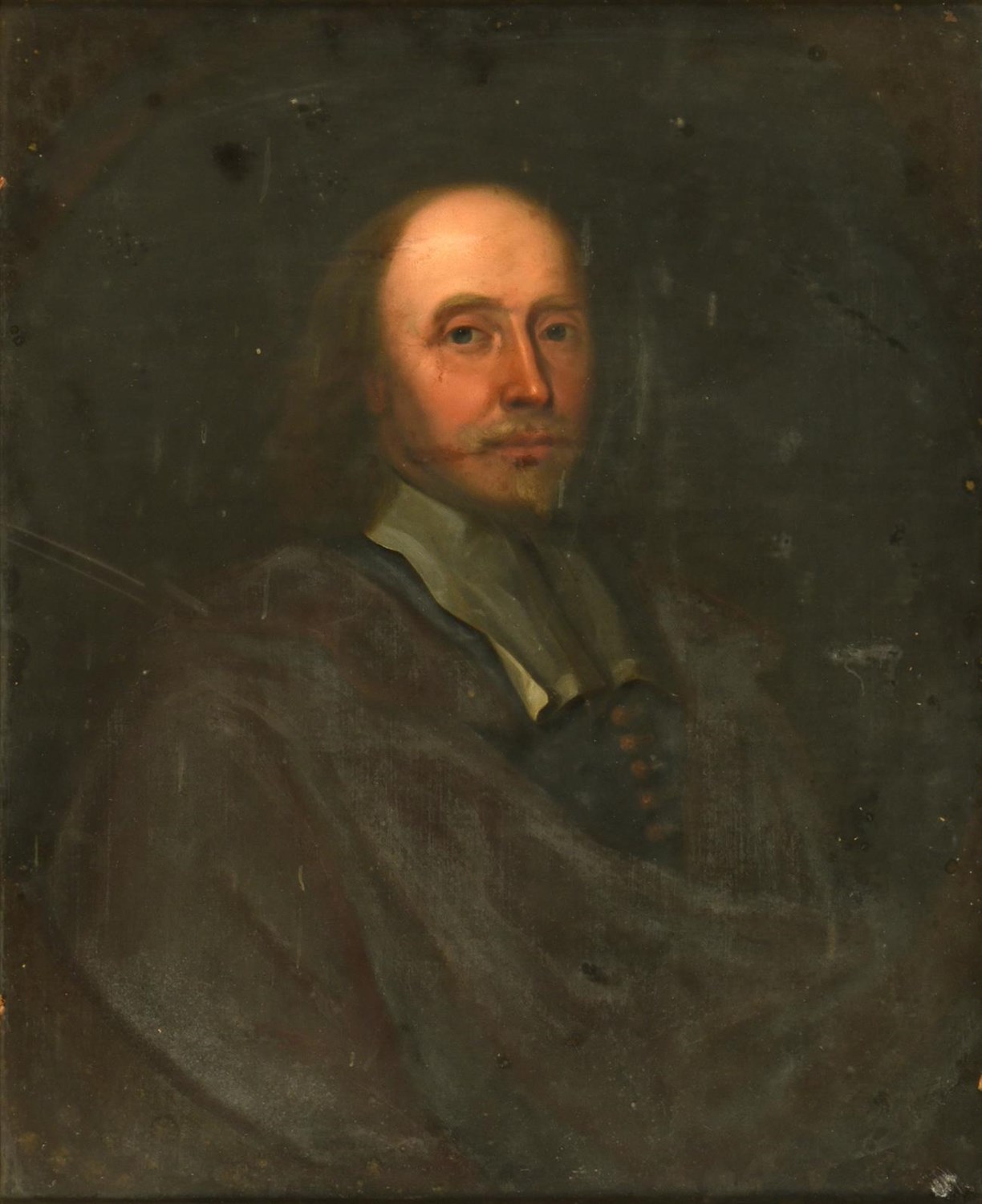 Lot 375 - ~ Attributed to James Wyatt (1764-1813) Portrait of Sir Hardress Waller, head and shoulders,...