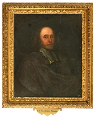 Lot 375 - ~ Attributed to James Wyatt (1764-1813) Portrait of Sir Hardress Waller, head and shoulders,...