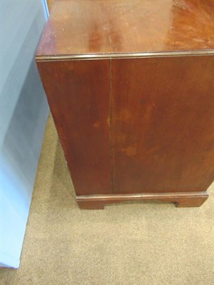 Lot 483 - A George III Mahogany Straight Front Chest of Drawers in the Manner of Thomas Chippendale, 2nd half