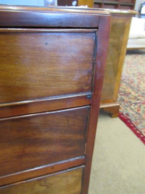 Lot 483 - A George III Mahogany Straight Front Chest of Drawers in the Manner of Thomas Chippendale, 2nd half