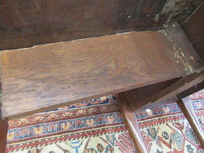 Lot 616 - A George III Mahogany Gateleg Dining Table, 3rd quarter 18th century, with two drop leaves and...