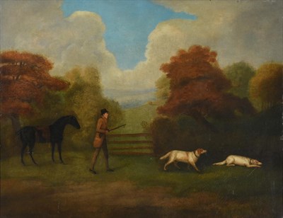 Lot 1039 - Attributed to John Nost Sartorious (1755-1828) Sir Tatton Sykes with his favourite Cob Bunbury, and