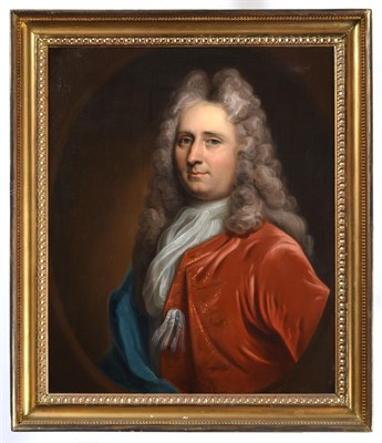 Lot 1087 - Follower of Jean Baptise van Loo (1684-1745) French  Portrait of John Bailvard of Bradford on Avon