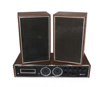 Lot 261 - A KOYO CFS600 Solid State 8-Track AM/FM Stereo Receiver; A Pair of Speakers; and A Quantity of...