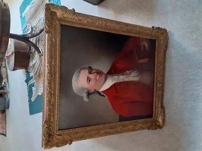 Lot 335 - Follower of Sir Nathaniel Dance-Holland RA (1735-1811)  Portrait of Robert B Sheridan (according to