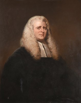 Lot 340 - Follower of Sir George Romney (19th century)  Portrait of Sir John Wilson (Justice Wilson)...