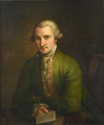 Lot 341 - Follower of Sir Joshua Reynolds PRA (1723-1792) Portrait of a gentleman, traditionally...