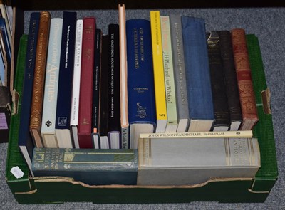 Lot 56 - Seven boxes of art reference books including works on British artists, Old Masters, maritime...