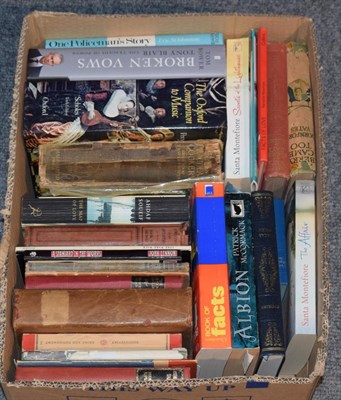 Lot 58 - Eleven boxes of books including novels, geographical, ornithological and other reference etc