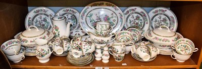 Lot 223 - A quantity of mixed Indian tree pattern dinner and tea services, Royal Grafton and Coalport etc