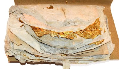 Lot 225 - A book of gold leaf sheets