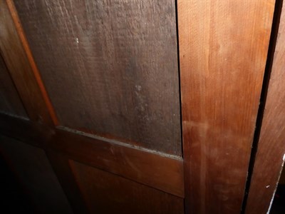 Lot 1306 - A Large Victorian gilt framed arch top mirror, 150cm by 237cm