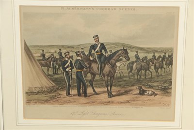 Lot 70 - After Alphonse de Neuville - The Wounded Ally, 17th Lancers, showing a trooper kneeling and bathing