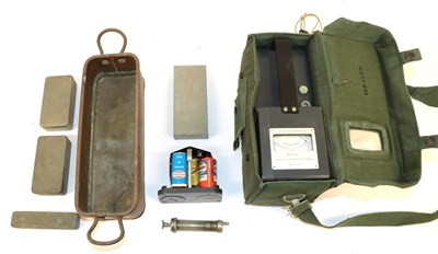 Lot 75 - A Cold War Period Portable Dose Rate Meter Type 1155B (Geiger Counter) by E K Cole Ltd., in...