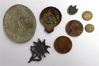 Lot 104 - A Collection of Approximately Thirty German Third Reich Tinnies, including Eidelweiss and Day...
