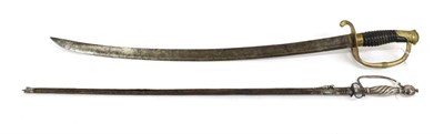 Lot 117 - An 18th Century Small Sword, the 71cm diamond section steel blade with narrow fuller to the ricasso