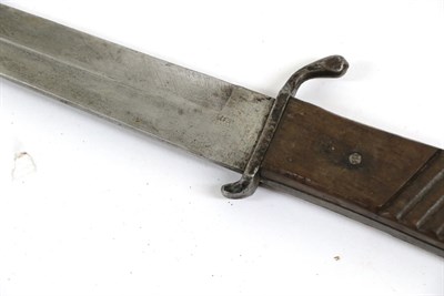 Lot 142 - A First World War German Army Issue ''Grabendolch'' Trench Knife, the 15cm steel blade stamped...