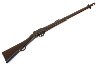 Lot 247 - A Victorian Enfield Martini Henry MKIV 1 Under-lever Rifle, .577 calibre, dated 1888, the 83cm...