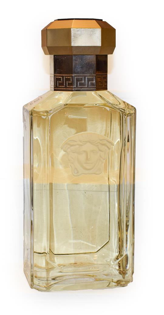 Lot 33 - 'Dreamer' by Versace large advertising display dummy factice, the glass bottle with faceted...