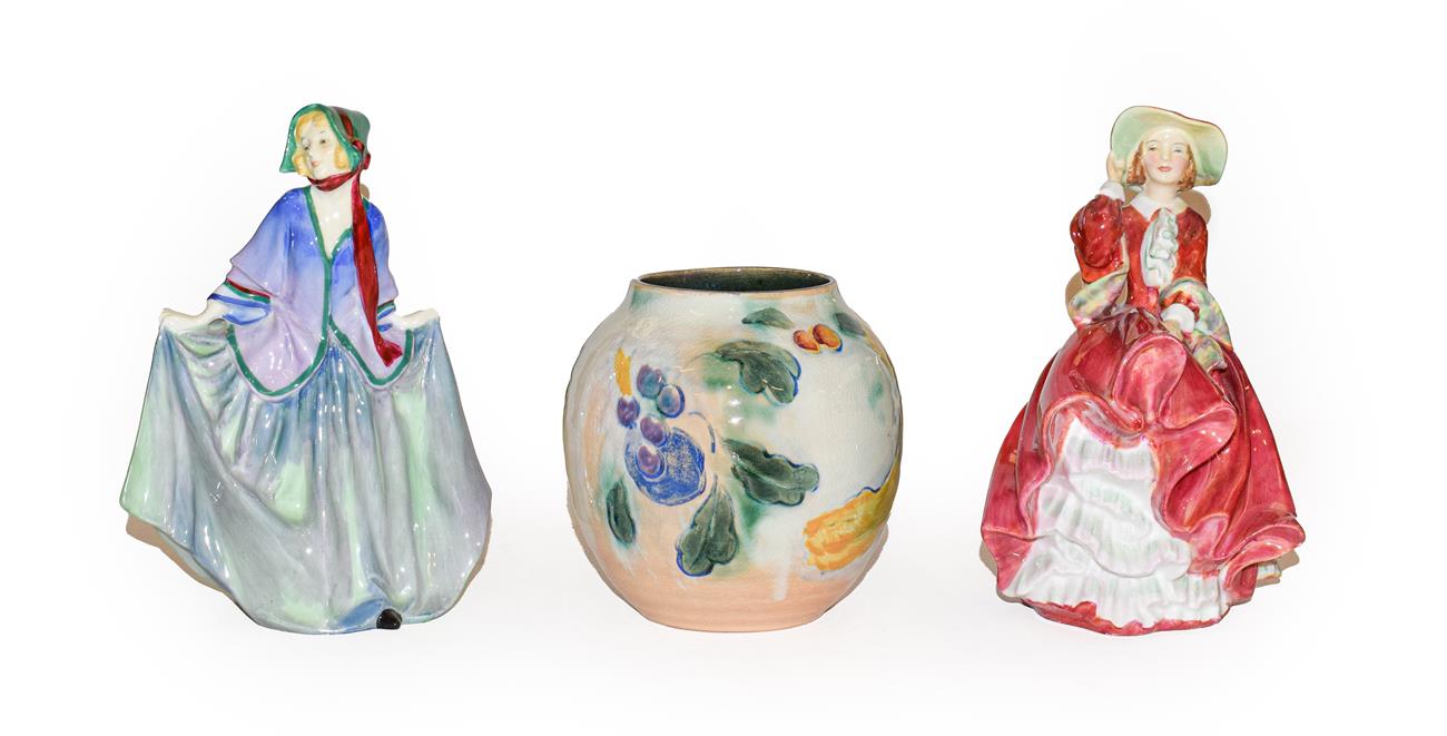 Lot 72 - Two Royal Doulton ladies, Sweet Anne HN1318 and Top 'O' The Hill HN1834 together with a Royal...