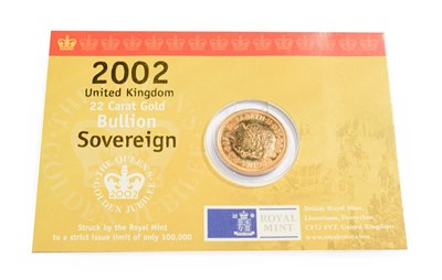 Lot 144 - An Elizabeth II sovereign Golden Jubilee 2002