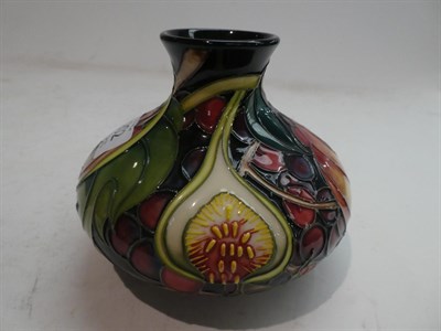 Lot 202 - A modern Moorcroft vase with fruit pattern impressed factory marks