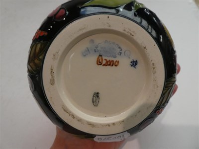 Lot 202 - A modern Moorcroft vase with fruit pattern impressed factory marks