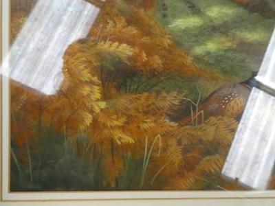 Lot 1007 - After Archibald Thorburn FZS (1860-1935), Pheasants in woodland, bears signature and date 1901,...