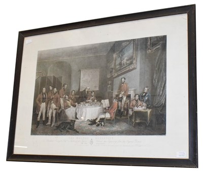 Lot 1048A - After Francis Grant, the Melton Breakfast, print, 55cm by 80cm