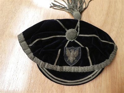 Lot 3004 - Charlie Beasley Victorian Rugby Union Items consisting of Lancashire Cap 1897-8 outfitter James...