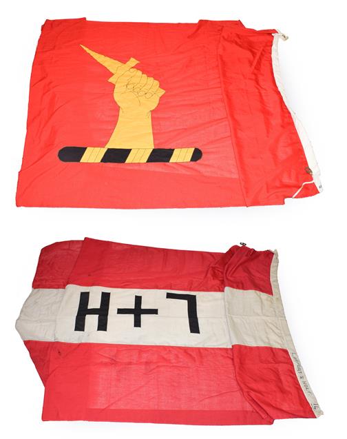 Lot 3052 - Shipping Line Flags (i) Bibby Line (ii) Lamport & Holt (2)