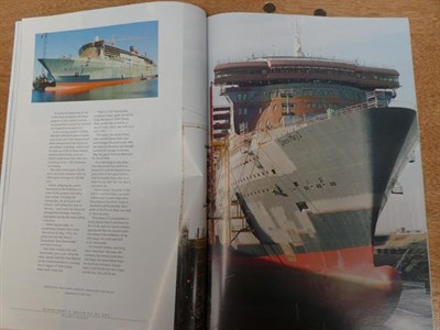 Lot 3071 - Shipping Related Paperwork including The New Cunard Building, Queen Mary 1965 calendar, Log Book of