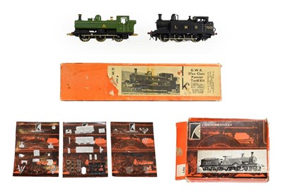 Lot 3123 - Constructed OO Gauge Kit Locomotives With Motors K Kits 0-6-0T GWR Pannier tank finished in...