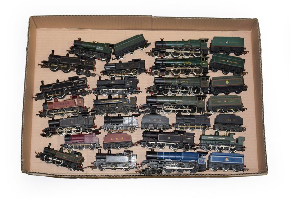 Lot 3131 - Hornby OO Gauge And Others A Collection Of Assorted Unboxed Locomotives (generally G) (20)
