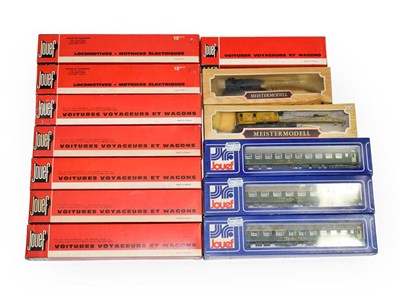Lot 3133 - Jouef HO Gauge Two Locomotives 8241 4-8-2 SNCF 241P7 and 8274 2-8-2 SNCF 141R416 (both G boxes...