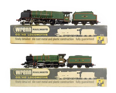 Lot 3141 - Wrenn Two Locomotives W2222 Devizes Castle GWR 7002 and W2228 City of Birmingham (both E-G boxes G)