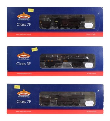 Lot 3151 - Bachmann Three Locomotives  31627A 0-6-0 Class 3F LMS 3709, 31011 2-8-0 Class 7F BR 53809 and 31012