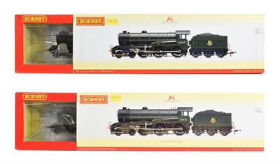 Lot 3166 - Hornby (China) OO Gauge Two Class B17 Locomotives R3004 Serlby Hall BR 61631 and R2921 Thorpe...