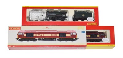 Lot 3170 - Hornby (China) OO Gauge Two Locomotives R2484 Britannia Class Boadicea BR 70036 and R2488 Class...
