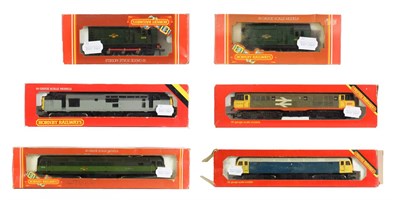 Lot 3178 - Hornby Railways OO Gauge Locomotives R404 Class 47 BR D1670, R354 Class 08 shunter, R780 Class...