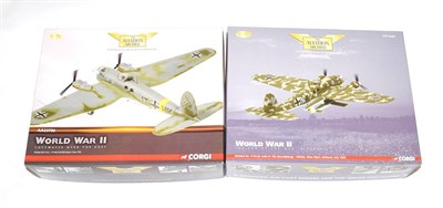 Lot 3219 - Corgi Aviation Archive 1:72 Scale Two Heinkel He111s AA33706 Eastern Front 1942  and AA33707...