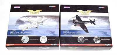 Lot 3224 - Corgi Aviation Archive 1:72 Scale Two Junkers Ju88s AA36708 C4 Night Fighter and AA36707 V4 Russian