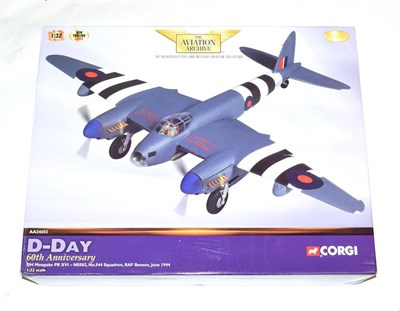 Lot 3248 - Corgi Aviation Archive AA34602 1:32 Scale D Day DH Mosquito PR XVI (E box E-G)