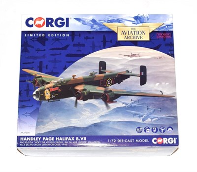 Lot 3265 - Corgi Aviation Archive AA37208 1:72 Scale Handley Page Halifax B VII (E box E-G)