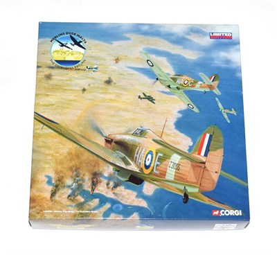 Lot 3271 - Corgi Aviation Archive AA99183 1:72 Scale Merlins Over Malta - The Defenders Return Spitfire...